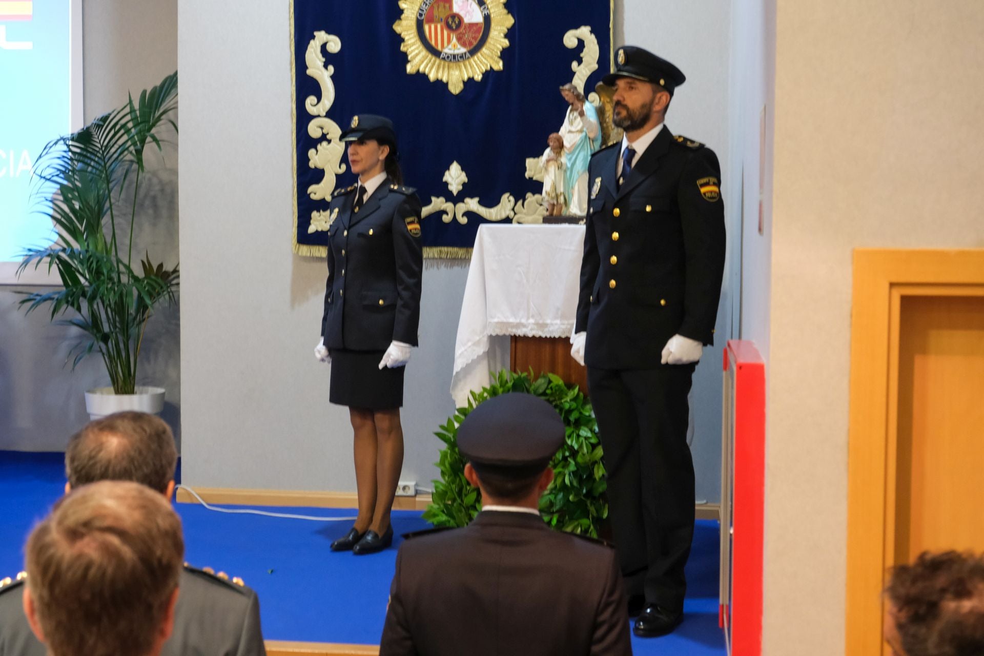 Fotos: acto en conmemoración del Día de las víctimas del terrorismo en la Policía Nacional