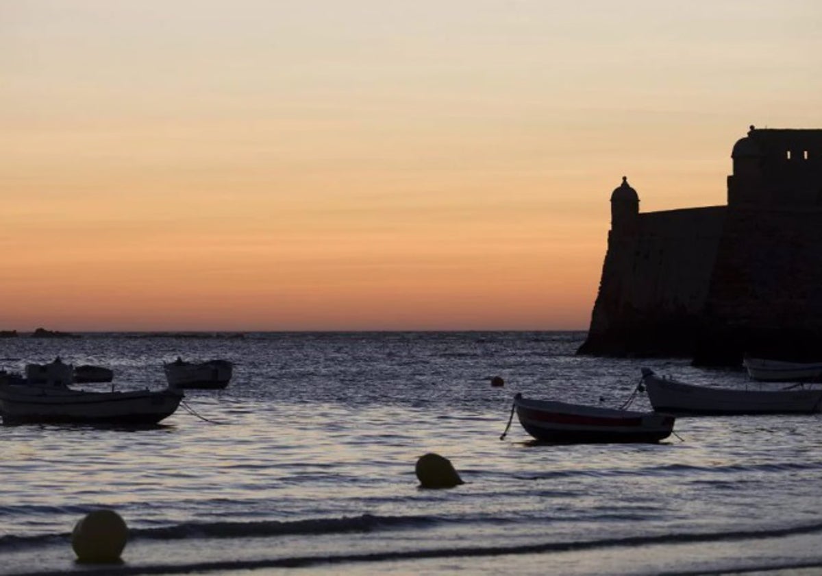 Atardecer en La Caleta.