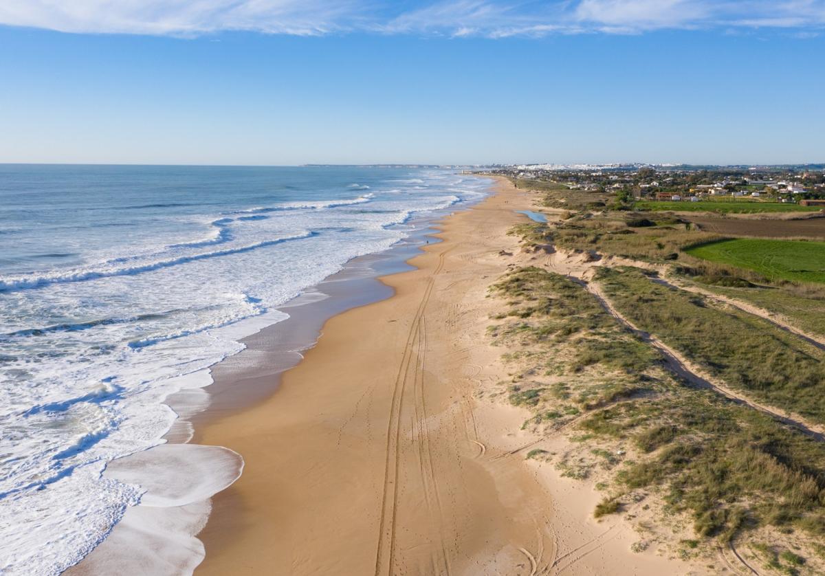 Playa de la Mangueta, en Cádiz