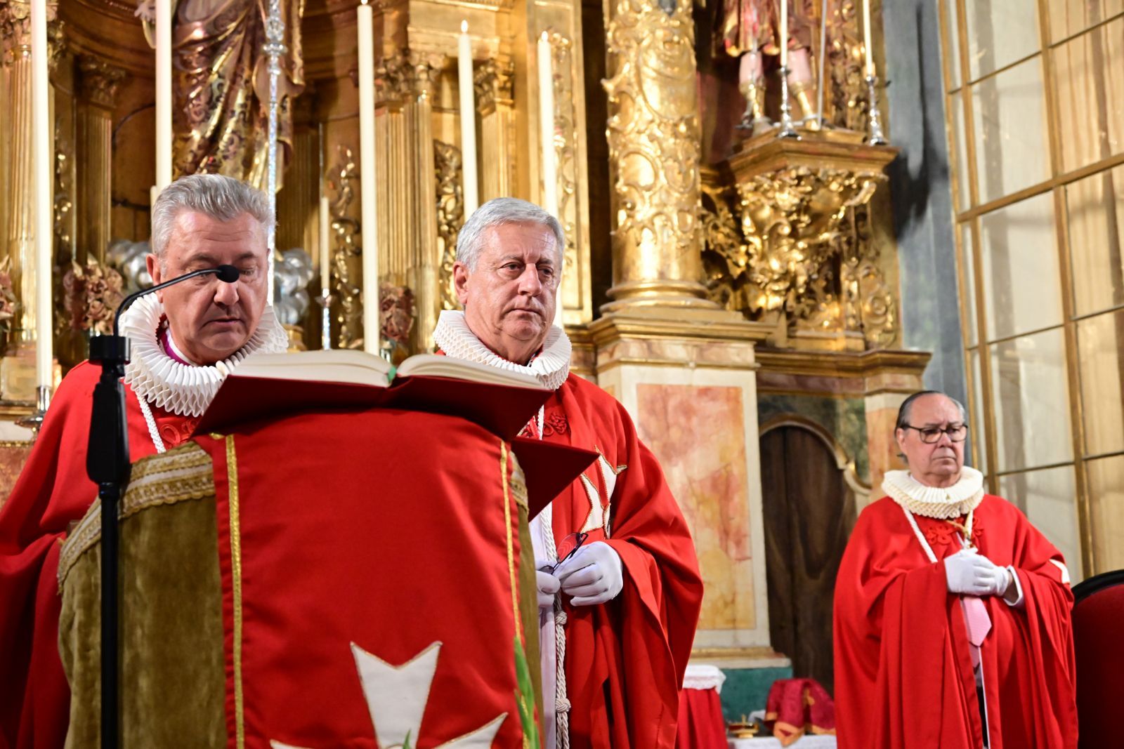 Fotos: Ceremonia de ingresos de nuevos miembros de los Caballeros Hospitalarios