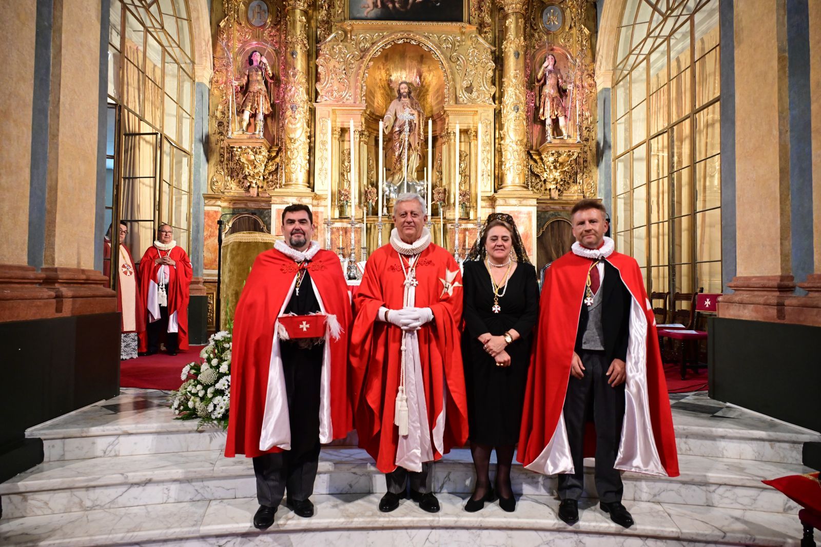 Fotos: Ceremonia de ingresos de nuevos miembros de los Caballeros Hospitalarios