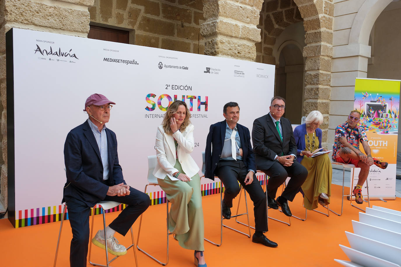 Fotos: Las imágenes de la presentación de la segunda edición de South Series Festival en Cádiz