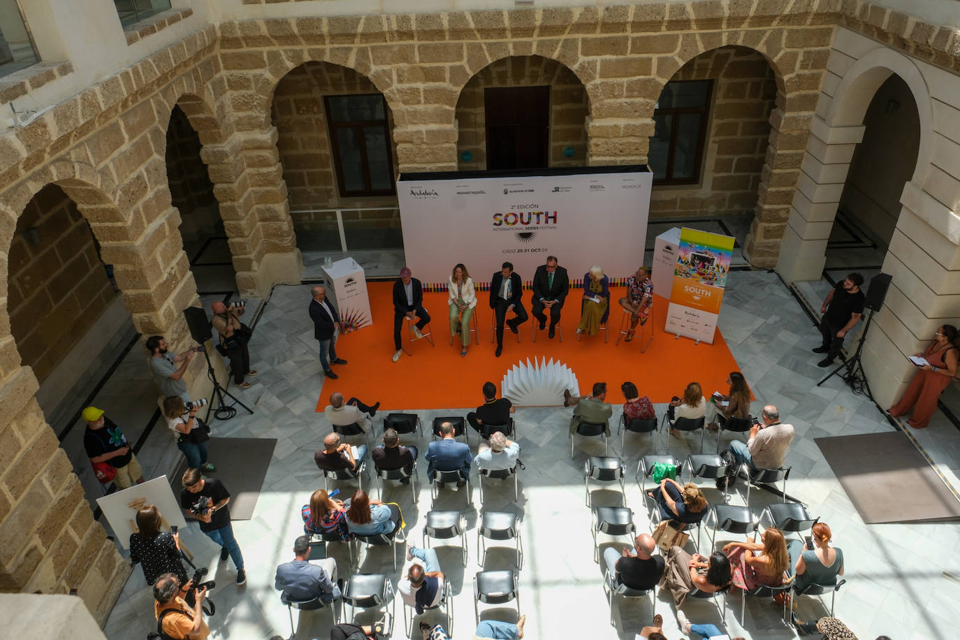 Fotos: Las imágenes de la presentación de la segunda edición de South Series Festival en Cádiz