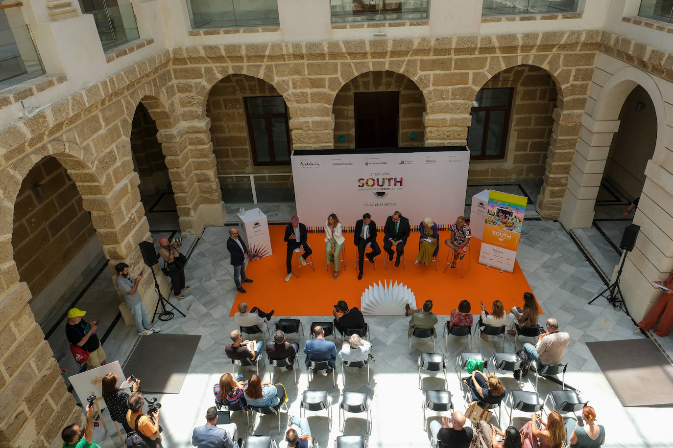 Fotos: Las imágenes de la presentación de la segunda edición de South Series Festival en Cádiz
