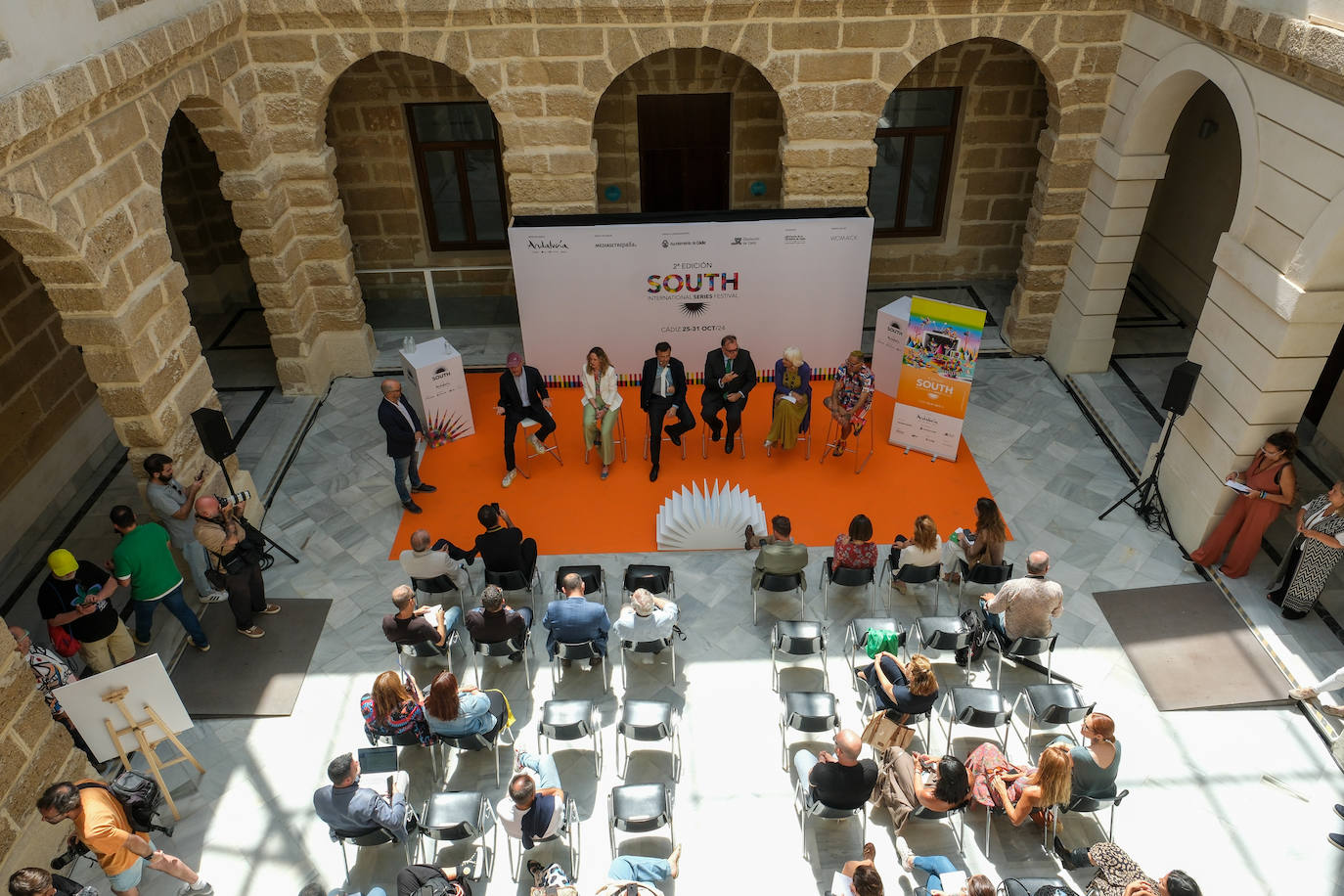 Fotos: Las imágenes de la presentación de la segunda edición de South Series Festival en Cádiz