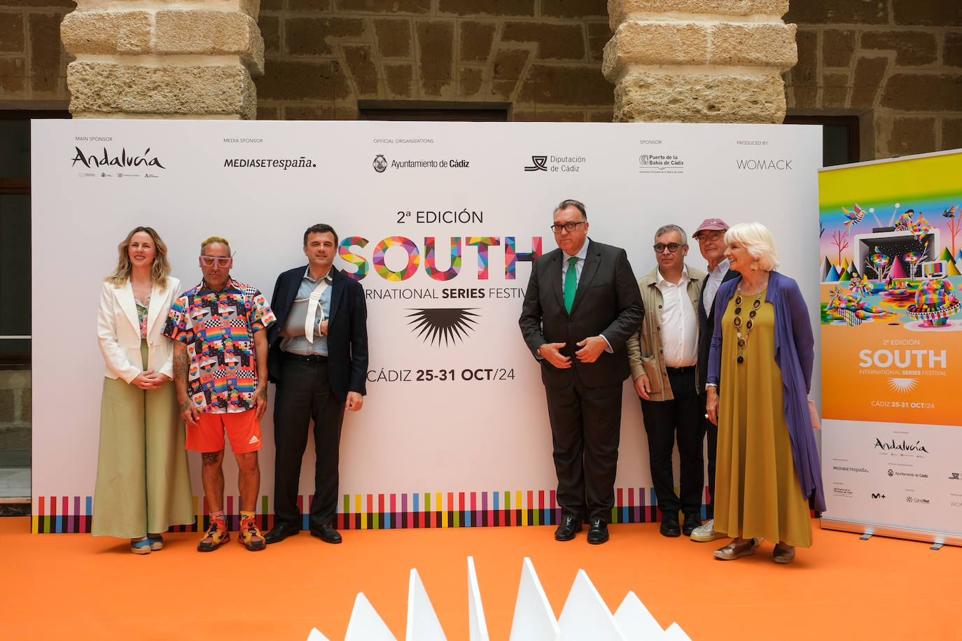 Fotos: Las imágenes de la presentación de la segunda edición de South Series Festival en Cádiz