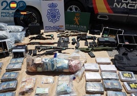 Cae  una red de narcotráfico con 22 detenidos, medio millón de euros intervenidos y ramificaciones en Cádiz