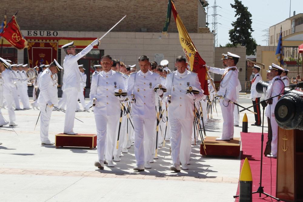 Fotos: Así ha sido la entrega de los Reales Despachos a los nuevos suboficiales de la Armada