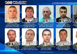 Homicidas, sicarios, asesinos, violadores... estos son los diez fugitivos más buscados en España