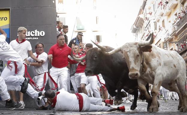 Cebada Gago este lunes en los Sanfermines 2024