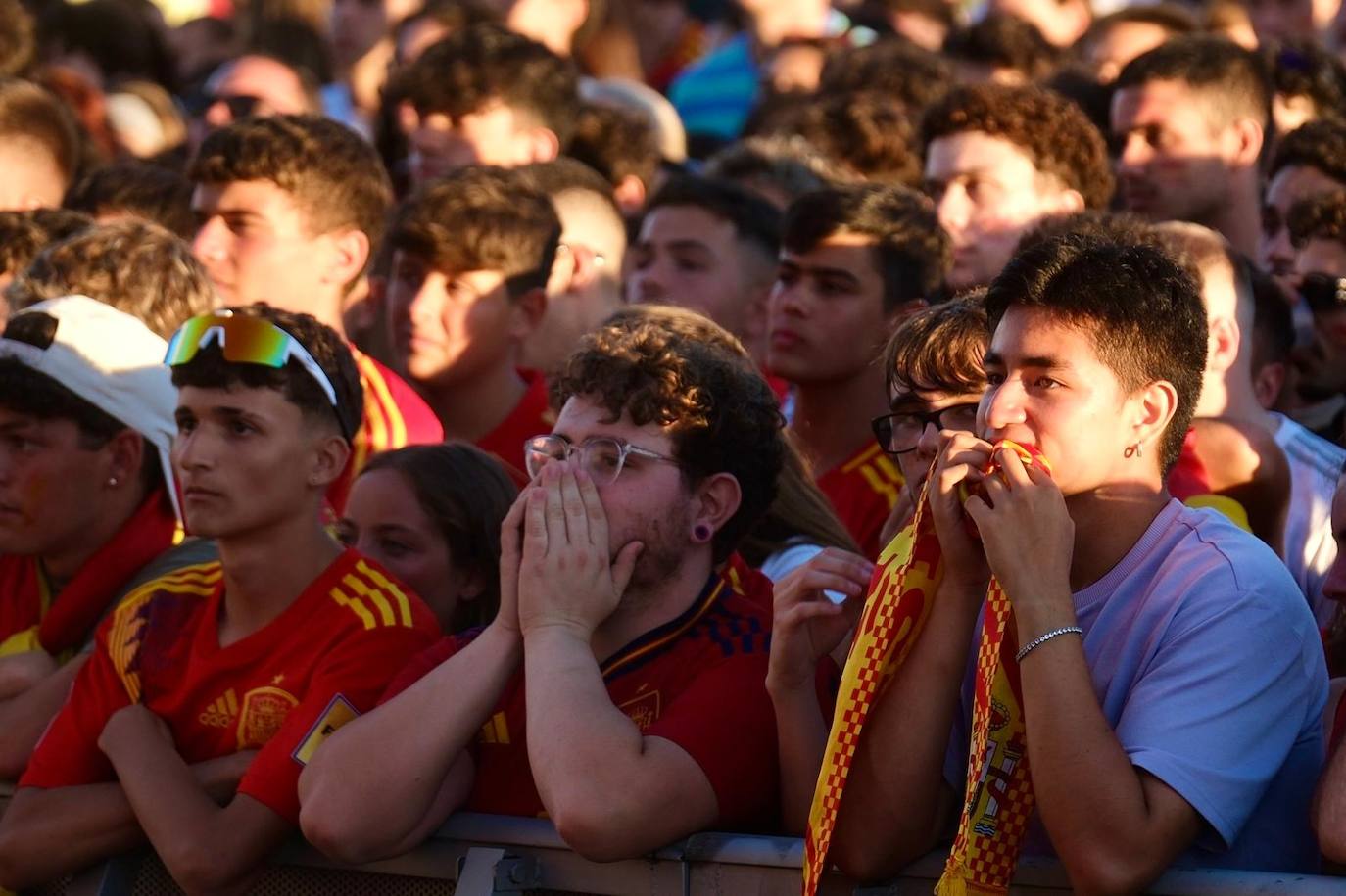 Fotos: Así se ha vivido el España-Francia en Cádiz