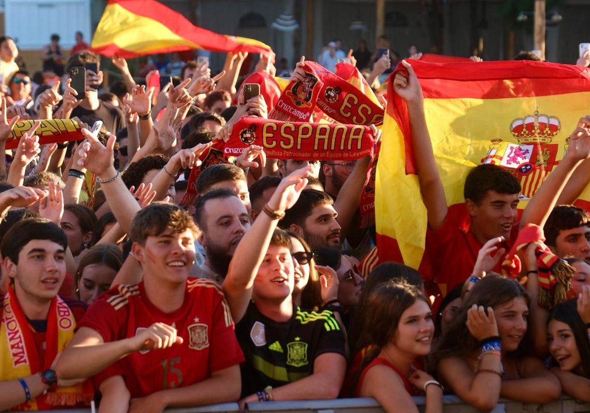 Fotos: Así se ha vivido el España-Francia en Cádiz