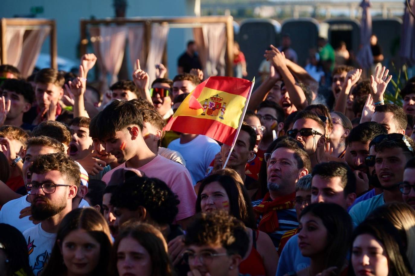 Fotos: Así se ha vivido el España-Francia en Cádiz