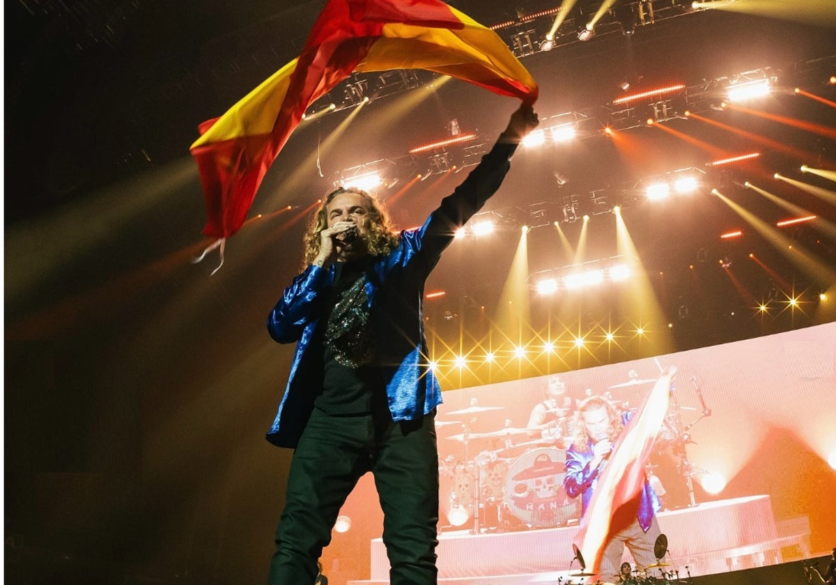 El grupo mexicano de rock latino Maná actúa en Concert Music Festival