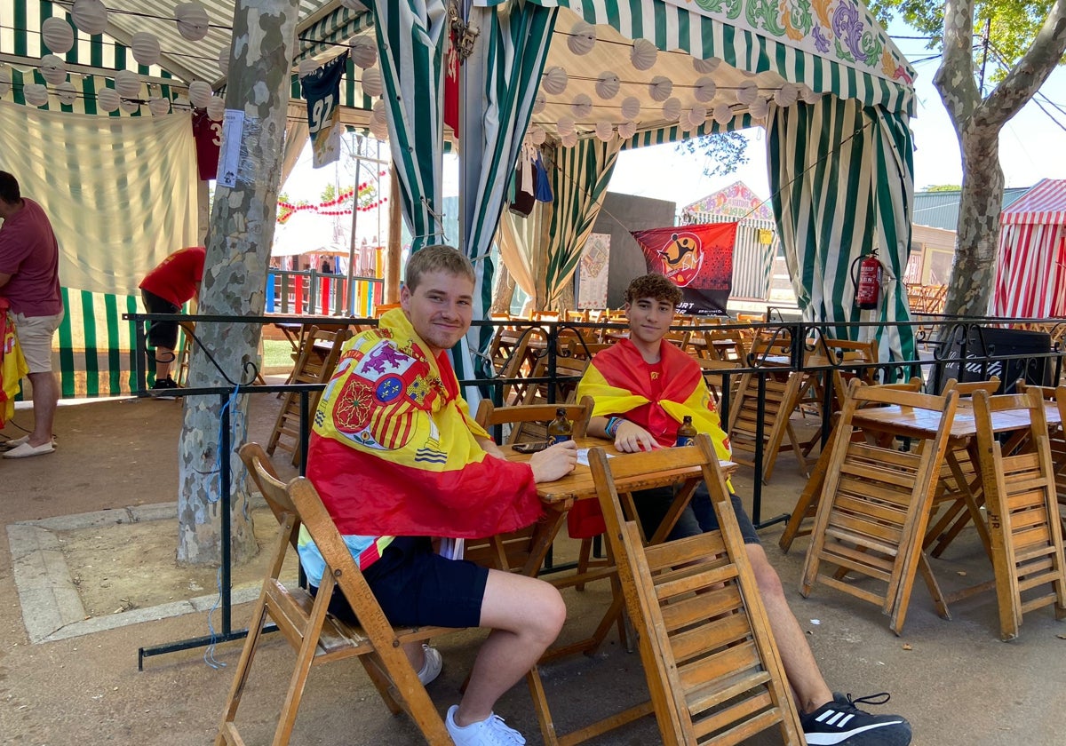 El domingo de feria se disfrutó con el fútbol