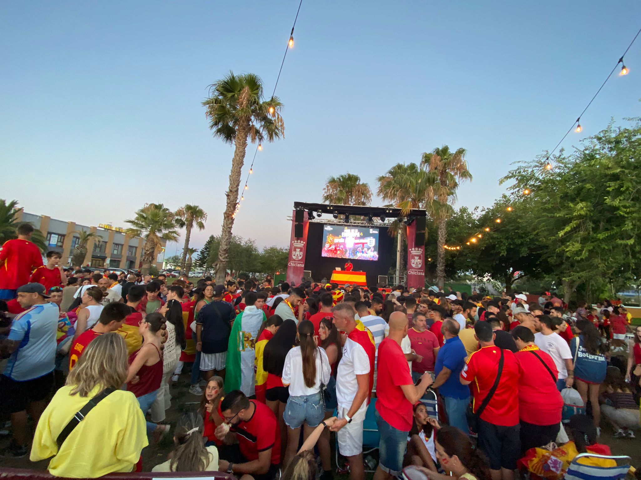 Fotos: Cádiz y La Roja, un solo corazón en la final de la Eurocopa 2024