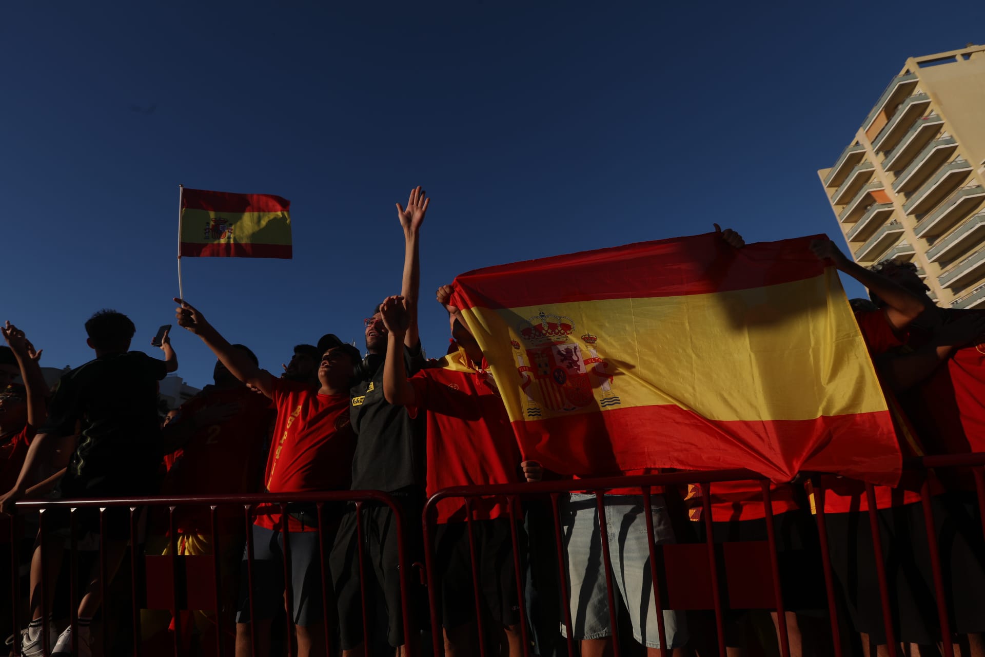 Fotos: Cádiz y La Roja, un solo corazón en la final de la Eurocopa 2024