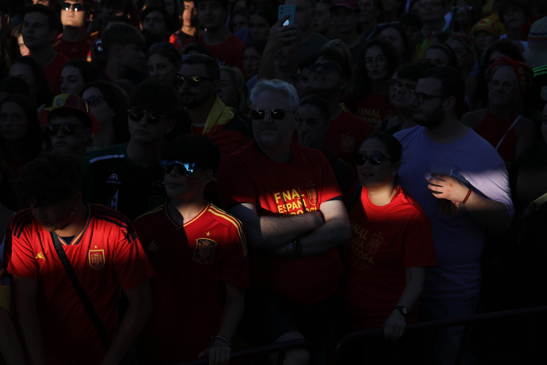 Fotos: Cádiz y La Roja, un solo corazón en la final de la Eurocopa 2024