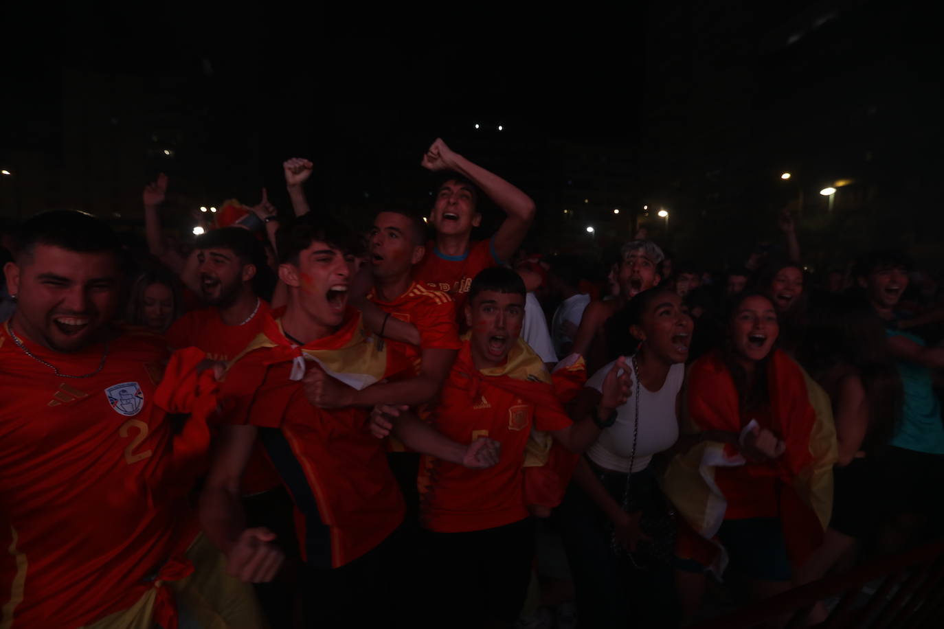 Fotos: Cádiz y La Roja, un solo corazón en la final de la Eurocopa 2024