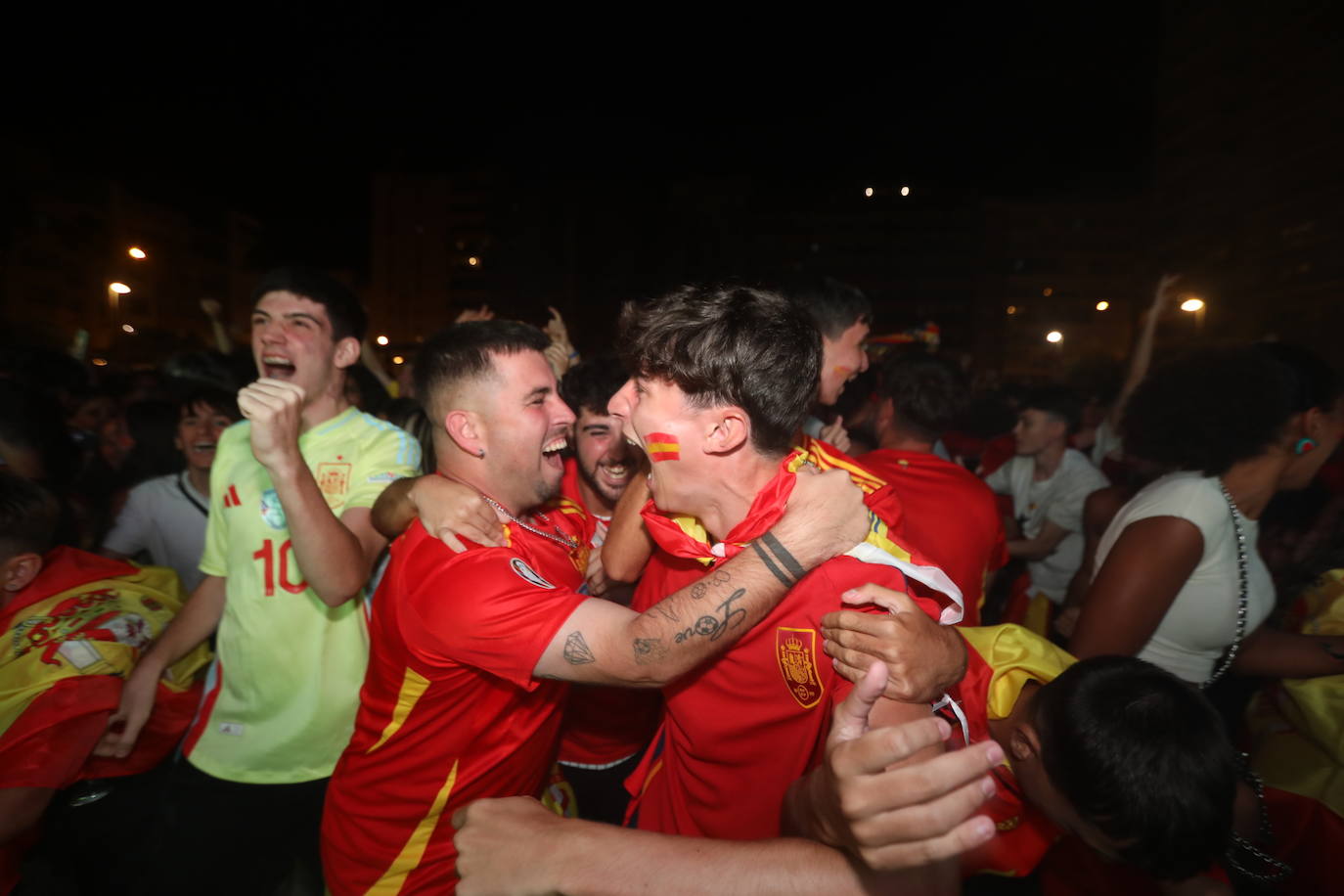 Fotos: Cádiz y La Roja, un solo corazón en la final de la Eurocopa 2024