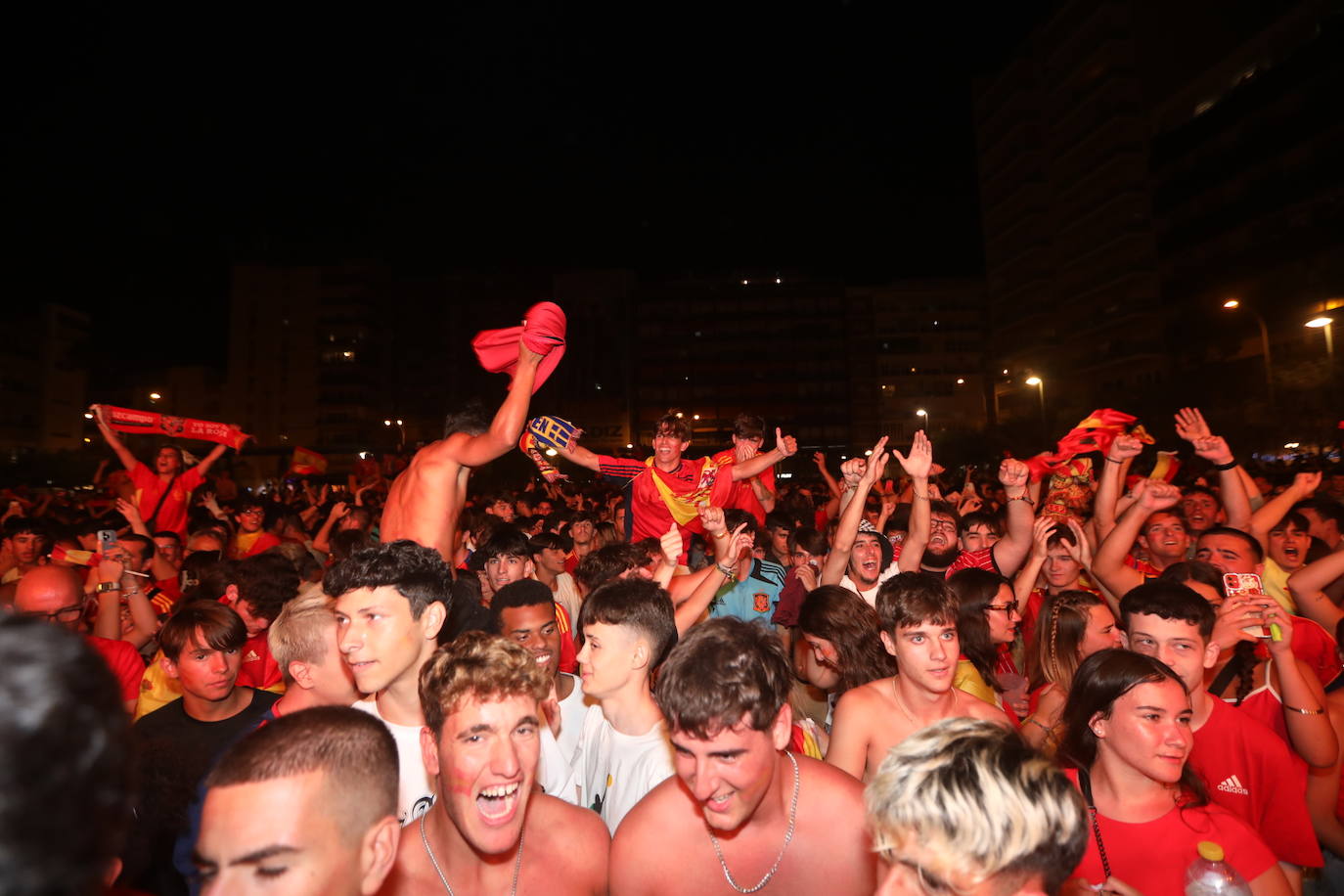 Fotos: Cádiz y La Roja, un solo corazón en la final de la Eurocopa 2024