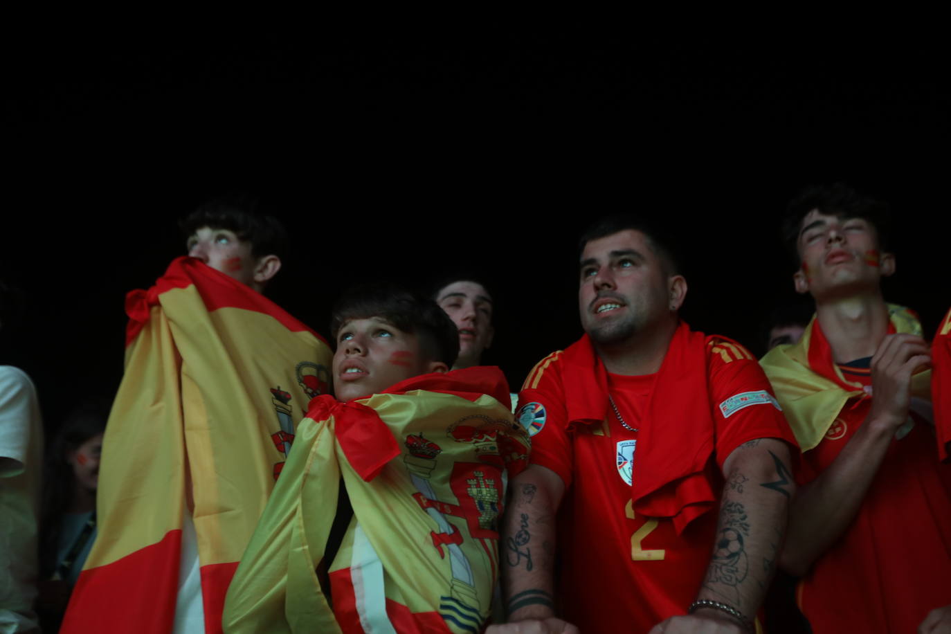 Fotos: Cádiz y La Roja, un solo corazón en la final de la Eurocopa 2024