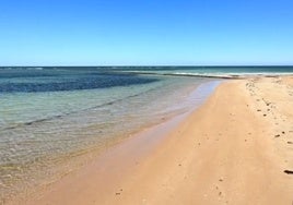 La playa de Cádiz que apenas tiene oleaje y cuenta con una de las aguas más cristalinas de la provincia