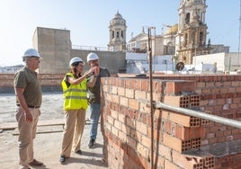 Las obras de las futuras 16 VPO de la calle Santiago, 11 están ya al 35% tras finalizar la fase de estructura