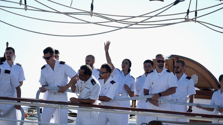 Fotos: Así ha sido la llegada de Elcano a Cádiz