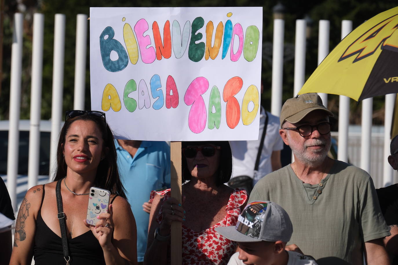 Fotos: Así ha sido la llegada de Elcano a Cádiz