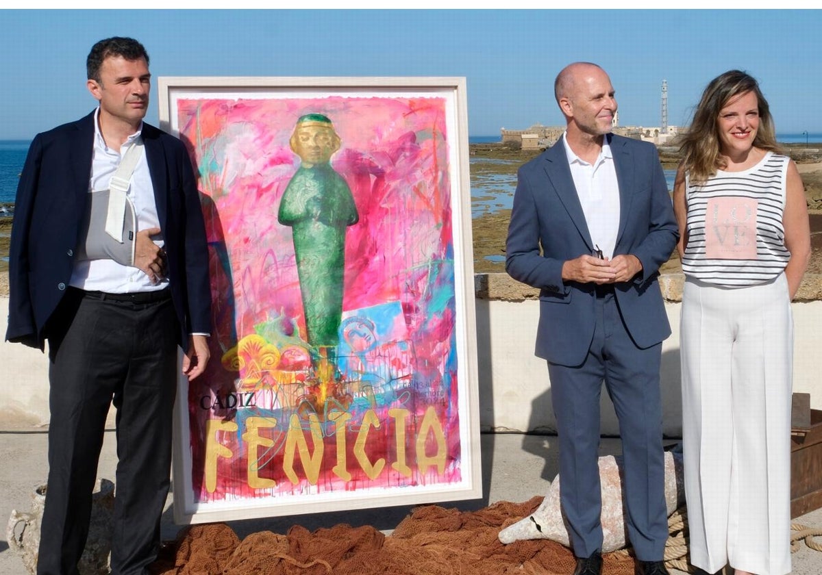 Presentación del cartel en la plaza Canal de Ponce