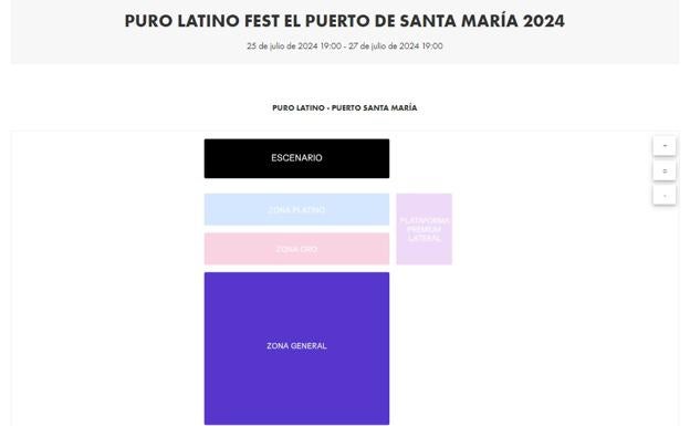 Aún quedan entradas para la zona general de Puro Latino Fest El Puerto