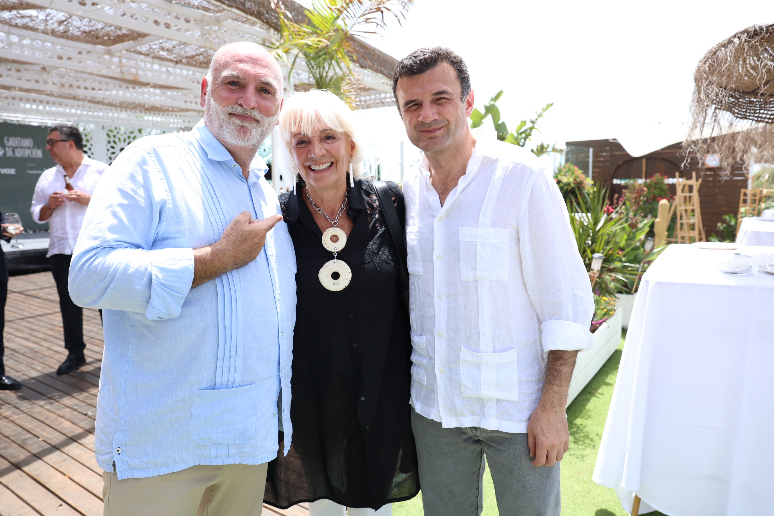 José Andrés, Teófila Martínez y Bruno García