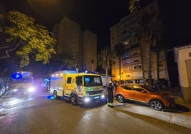 Desalojado un bloque de viviendas de San Fernando por el incendio de una cocina en el octavo piso