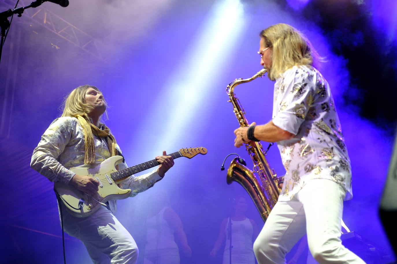 Fotos: Tío Pepe Festival y la bodega Las Copas acogen los grandes éxitos de ABBA