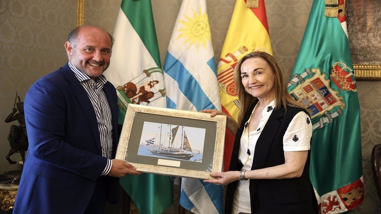 La embajadora de Uruguay visita la Diputación para ampliar líneas de colaboración entre ambos territorios