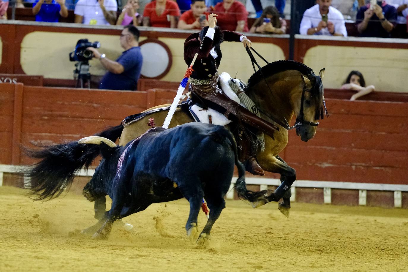 Oreja para Cartagena y Ventura ante un encastado encierro de Guiomar Cortés de Moura en El Puerto