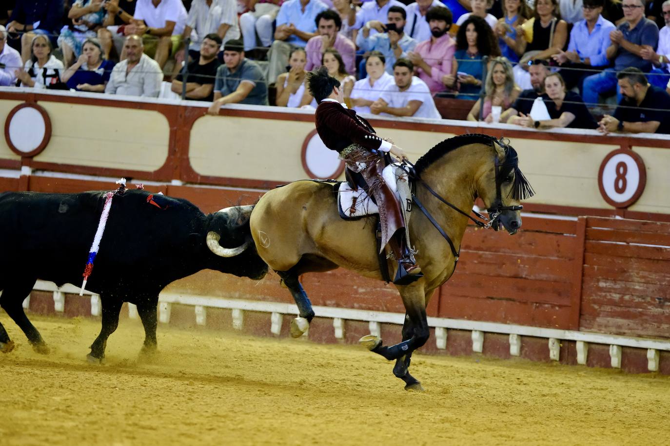 Oreja para Cartagena y Ventura ante un encastado encierro de Guiomar Cortés de Moura en El Puerto