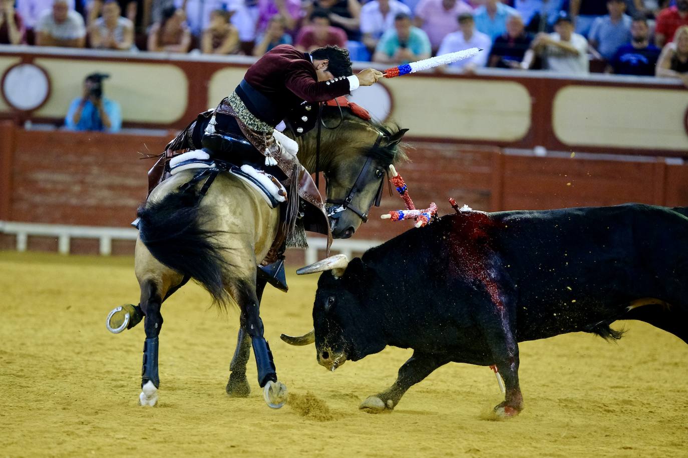 Oreja para Cartagena y Ventura ante un encastado encierro de Guiomar Cortés de Moura en El Puerto