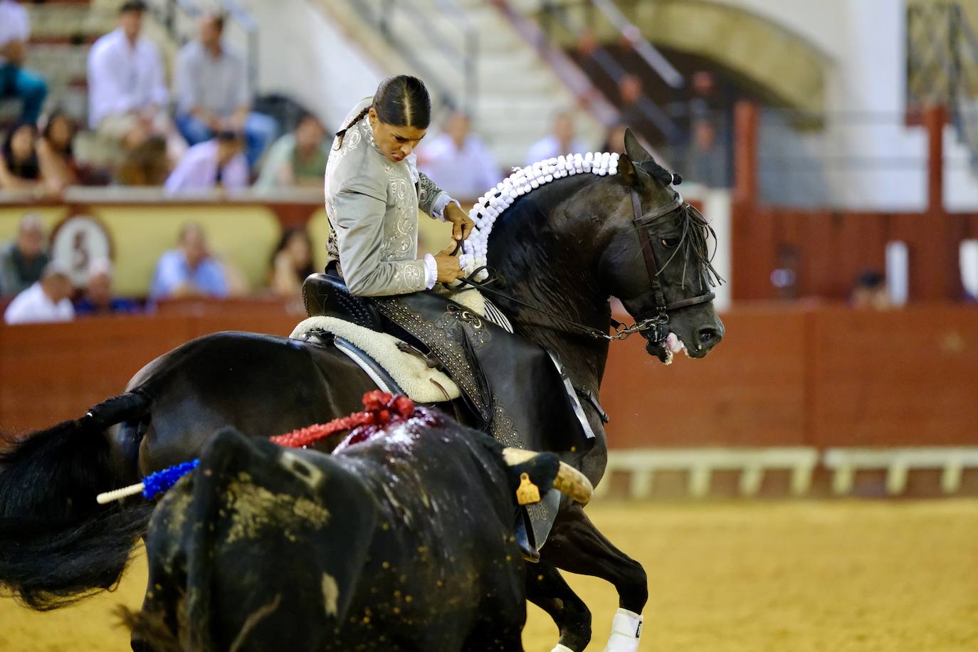 Oreja para Cartagena y Ventura ante un encastado encierro de Guiomar Cortés de Moura en El Puerto