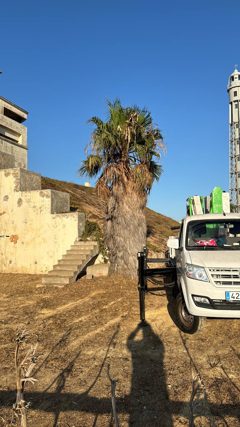 Fotos: Así ha sido la puesta a punto del castillo de San Sebastián de Cádiz de cara a su reapertura