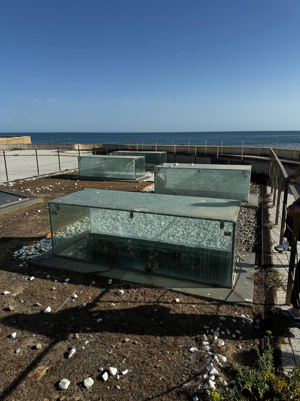 Fotos: Así ha sido la puesta a punto del castillo de San Sebastián de Cádiz de cara a su reapertura