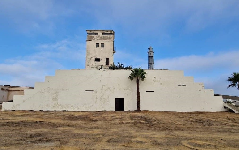 Fotos: Así ha sido la puesta a punto del castillo de San Sebastián de Cádiz de cara a su reapertura