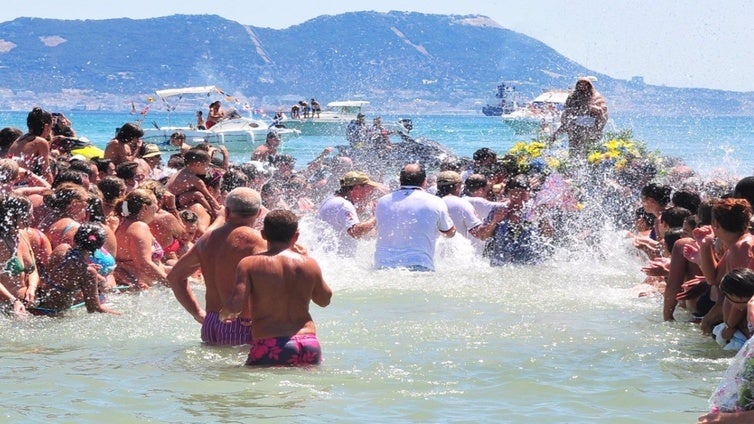 La romería marítima de la Virgen de La Palma en Algeciras: fecha, horarios y programa