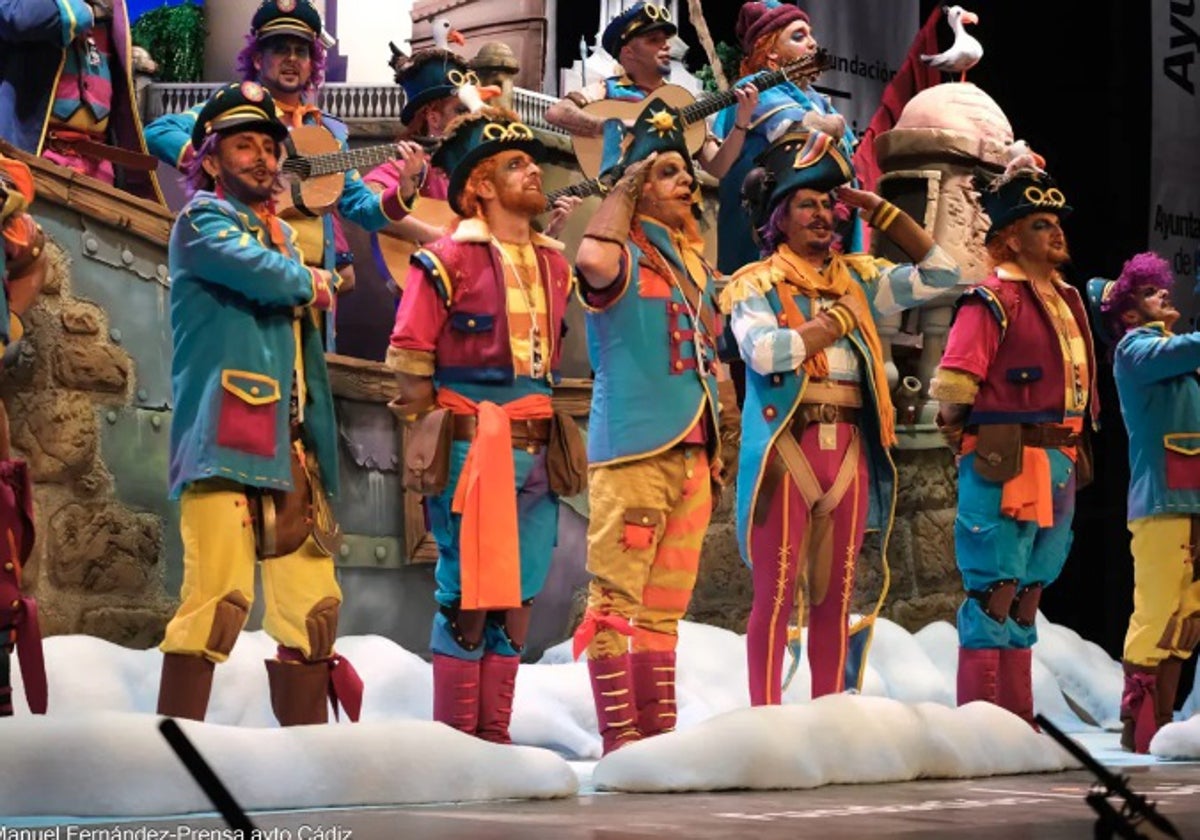 'Los colgaos' actuarán este martes en el Baluarte de la Candelaria.