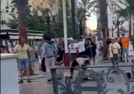 Dos detenidos por la pelea multitudinaria de San Juan de Dios, en Cádiz