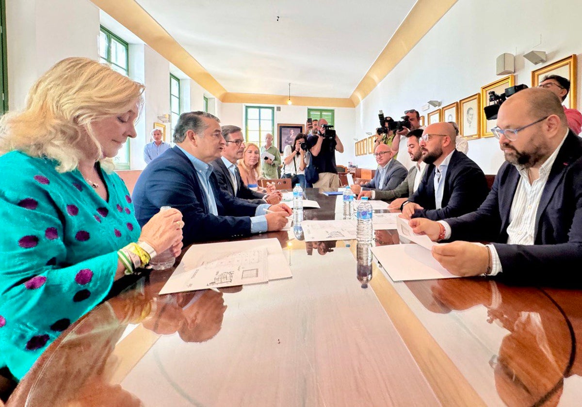 Reunión de la Junta de Andalucía.