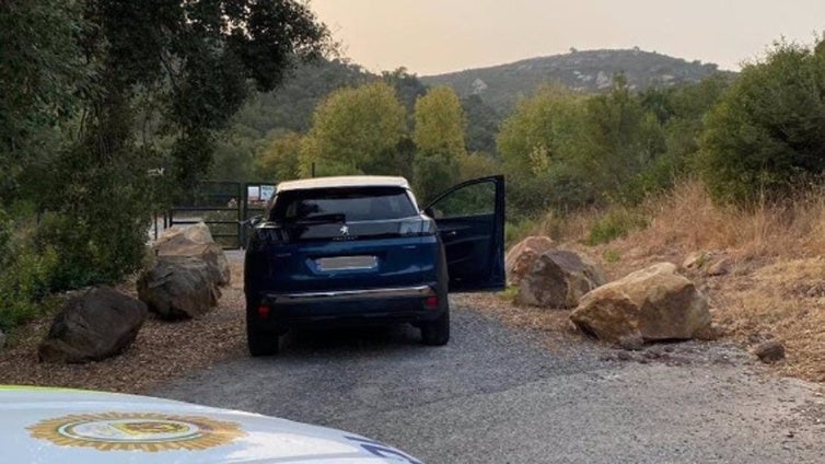 La Montera del Torero, el paraje de Los Barrios donde han recuperado un coche robado en Francia