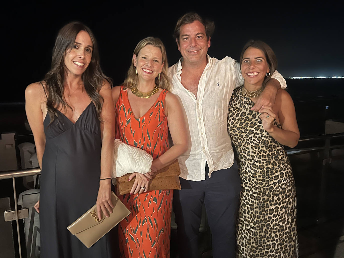 María Morales, Cristina Candau, Ignacio Guerrero y Alessandra Palacio