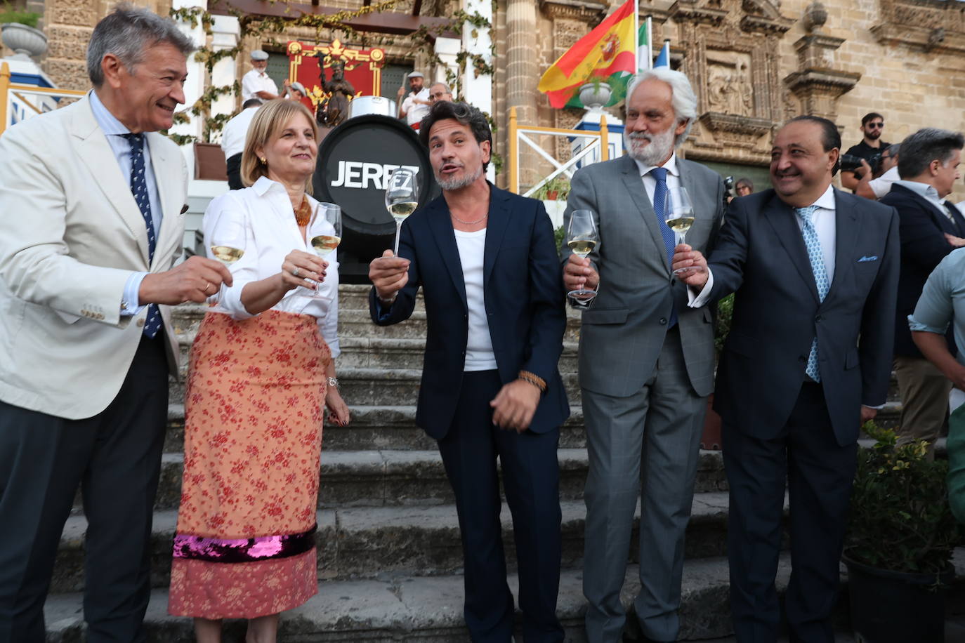 Fotos: Así ha sido la ceremonia de la Pisa de la Uva en el Reducto de la Catedral de Jerez